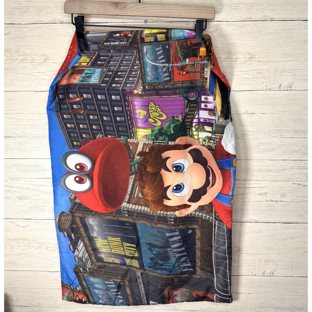 Set of 2 Nintendo‎ Super Mario Odyssey Reversible Standard Pillowcases Polyester